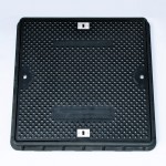 Lightweight Composite Manhole Cover 750 x 750mm Clear Opening Load Rated B125   CM7575B125